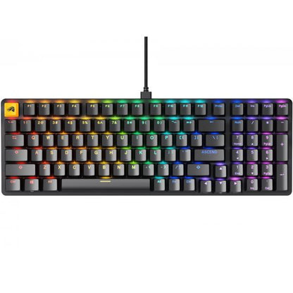 Glorious GMMK 2 Full-Size Keyboard - Fox switches, DE-Layout, black