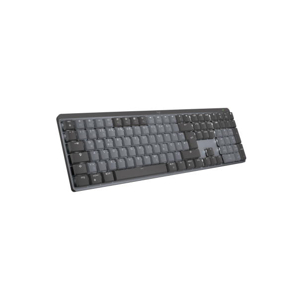 Logitech MX Mechanical Tastatur - Low Profile Red, DE-Layout - graphit