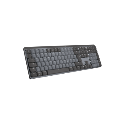 Logitech MX Mechanical Tastatur - Low Profile Red, DE-Layout - graphit