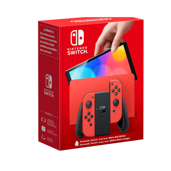 Console Nintendo Switch - Modello OLED rossa mario