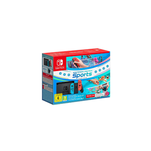 Switch Neon Blue/Neon Red +Switch Sport +Fascia +3 Mesi